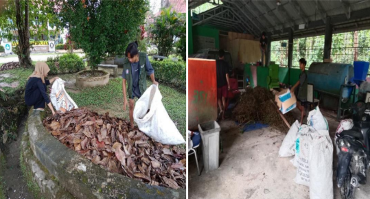 Mengumpulkan Sampah Guna Pembuatan Kompos