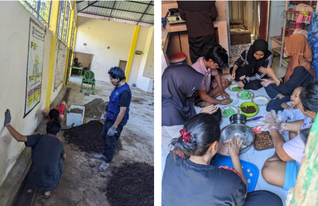 Dokumentasi KKN-TI Universitas Halu Oleo di Desa Po Ea Tahun 2024