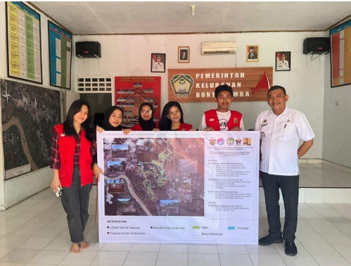 Penyerahan Peta IMAP Kelurahan Bontoramba