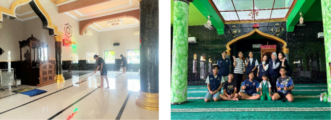 Aksi Bersih-bersih Tempat Ibadah