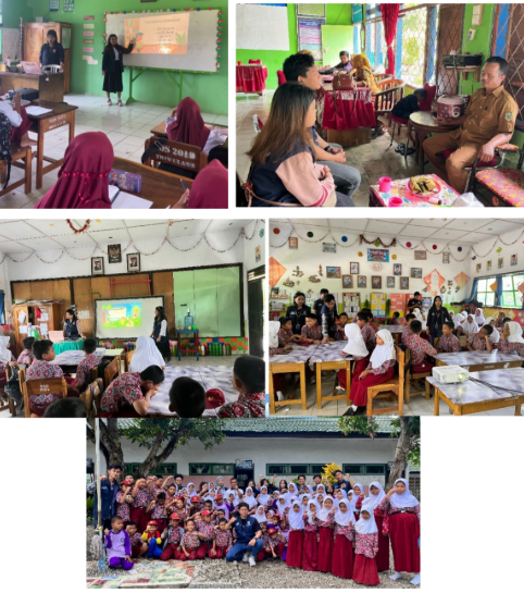 Sosialisasi dan mengajar di sekolah