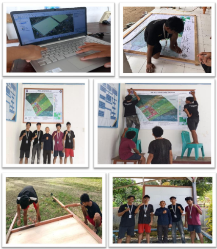 Pembuatan Peta Administrasi, Peta IMAP, dan Papan Informasi