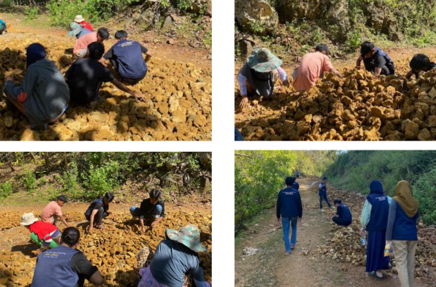 Dokumentasi KKN-TI Universitas Halu Oleo di Desa Loghiya Tahun 2025