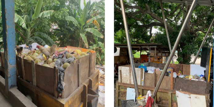 Kontainer di TPS 3R Kalumata