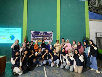 FGD II Hasil Peta IMAP RTLH, SPAL & Sampah di Desa Tunggulo Dihadiri Dosen Pembibing Lapangan, Aparat Desa, dan Warga Desa Tunggulo