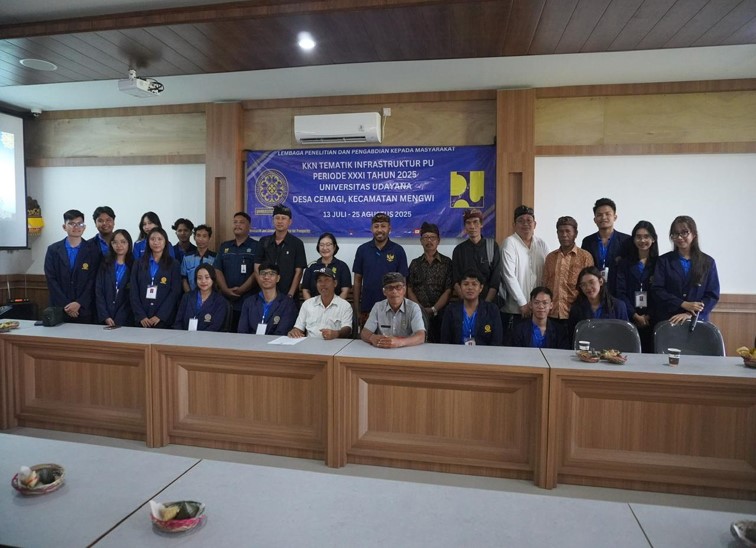 FGD I IMAP yang Dihadiri oleh Kepala Desa, staf desa, para kelian dinas, serta pengurus TPS3R dan IPA Penet.