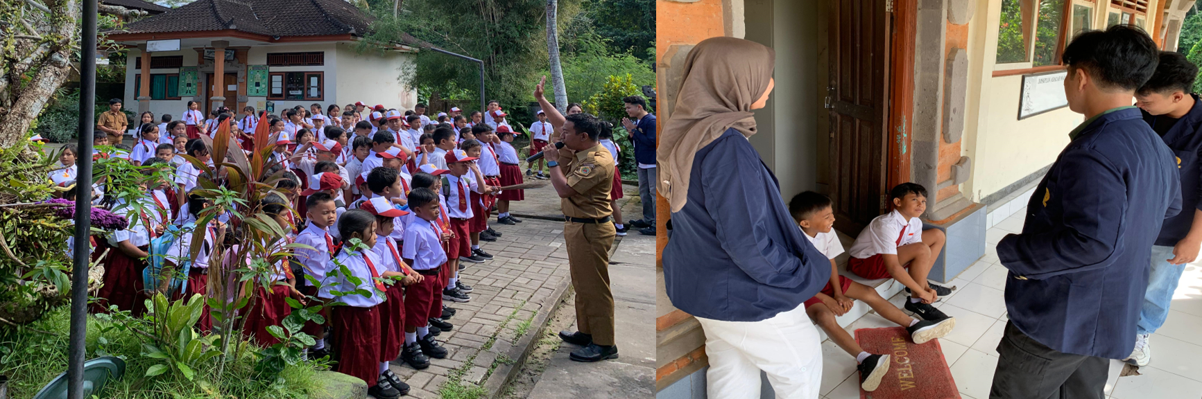 Survei PHBS ke SDN 3 Keramas 