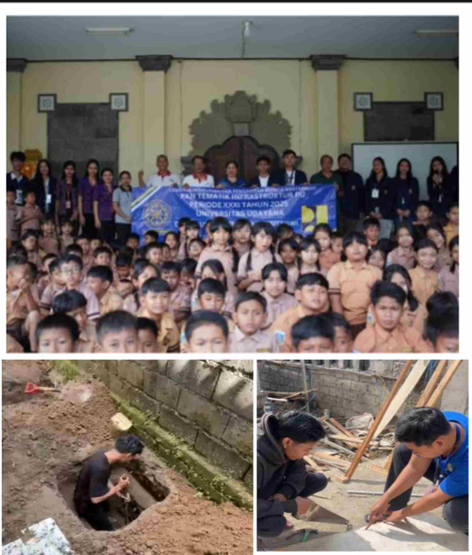 Pembuatan Teba Modern dan Pelaksanaan Sosialisasi Penggunaan Teba Modern di SD 2 Munggu